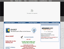 Tablet Screenshot of dasef.org